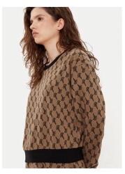 JOOP! Női blúz, Joop, 305182845, Pamut, 38 EU, Barna (0000305182845_38)