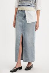 Levi's Levi's, Column farmerszoknya elöl hasítékkal, Melange világoskék, 26 (A7512-0000-26)