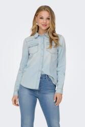 ONLY Only, Mellzsebes farmering, Világoskék, M (15315185-LIGHT-BLUE-DENIM-M)