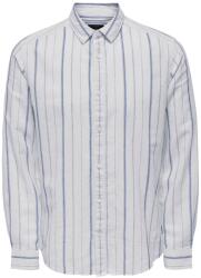 ONLY & SONS Férfi ing, Only & Sons, 0000301847342_M, pamut, fehér, M INTL (0000301845515_XL)