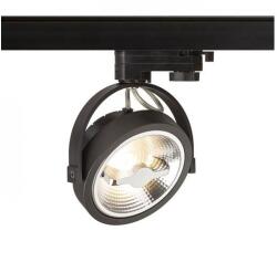 Rendl light studio KELLY LED három áramkörös sínre fekete 230V LED 12W 24° 3000K (R14547)