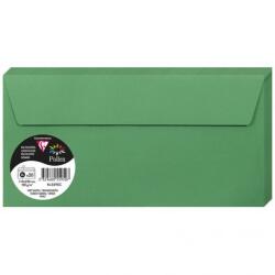 Clairefontaine Pollen boríték csomag, 120g, DL, 110x220mm, zafír zöld, 20 db