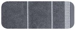 Eurofirany Mira csíkos törölköző Acélszürke 50x90 cm (1171960)