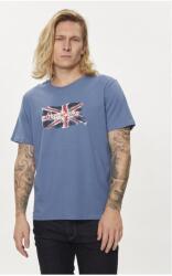 Pepe Jeans Férfi póló, Pepe Jeans, 14411, pamut, M INTL, kék (0000304414411_M)