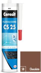 Henkel CS 25 Szaniter szilikon, chocolate, 280 ml
