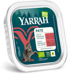 Yarrah 24x100g Yarrah Bio Paté nedves macskatáp vegyesen