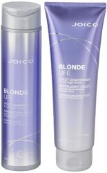 Joico csomag, szőke megőrzéséhez: Blonde Life Violet sampon, 300 ml + Blonde Life Violet balzsam, 250 ml