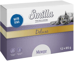 Smilla 24x85g Smilla Deluxe Mousse tonhal nedves macskatáp