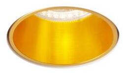 Rendl light studio DAYTONA rögzített lámpa gipsz/szálcsiszolt réz 230V LED GU10 8W (R14159)