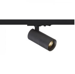 Rendl light studio FORZA egyfázisú áramkörös sínre fekete 230V LED GU10 10W (R13351)