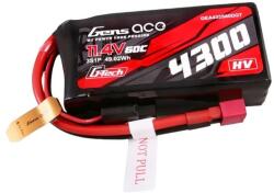 Gens Ace G-Tech 4300mAh 3S1P 11.4V 60C T-plug LiPo akkumulátor (6928493309339)