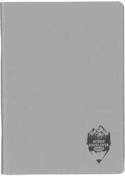 DACO Caiet Daco A5, 100 file, 70 g/mp, coperta plastic, matematica, Gri (CT510AR/GRI)