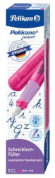 Pelikan Stilou pelikano junior, penita a, grip ergonomic, pentru dreptaci, culoare roz, in cutie de carton (824828)
