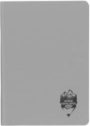 DACO Caiet Daco A5, 100 file, 70 g/mp, coperta plastic, dictando, Gri (CT510DR/GRI)