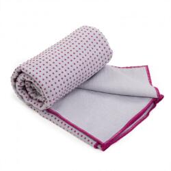 Bodhi GRIP2 jógatörölköző Bi-color - Grey Aubergine - Bodhi