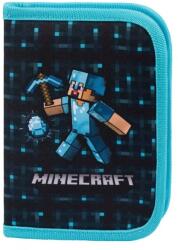 Baagl Kihajtható Tolltartó Zsebbel - Minecraft Blue Axe