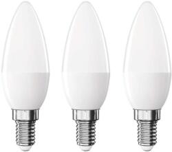 EMOS Classic gyertya, E14, 4, 2 W (40 W), 470 lm, meleg fehér - 3 db (1525731237)