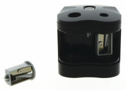 Derwent Ascutitoare electrica dubla DERWENT Professional, cu baterii, pentru birou, negru (DW2302332)