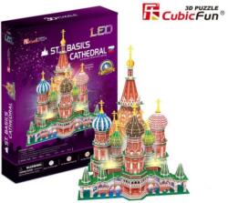 CubicFun 3D-L519 St. Basil Cathedral 3D puzzle 224 darabos
