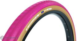 Panaracer Gravelking SS 700x40C külső gumi, TLR, kevlárperemes, rózsaszín/barna