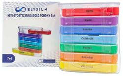 Elysium heti gyógyszeradagoló torony 7x4 1x