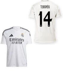 Adidas Real Madrid Mez Felső - Hazai Gyerek 2024-25, TCHOUAMÉNI
