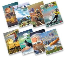 Pigna Dream Sport A4 tűzött 42 lapos vonalas füzet (P1111-2072) - officedepot