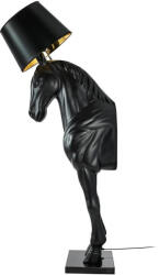 Moose Lighting Horse Stand M Ló Alakú Állólámpa Fekete Üvegszálas (KHM-MSE1501100386) - pepita