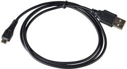 Akyga USB-A apa - MicroUSB-B apa Adat- és töltőkábel 1.0m - Fekete (AK-USB-21) (AK-USB-21)