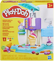 Hasbro Play-Doh, Rainbow Swirl Ice Cream, set creativ de joaca