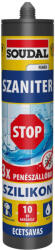 Soudal Szaniter szilikon STOP (penészálló), fehér 280ml 172580 (172580)