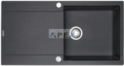 Franke Maris MRG 611-100 fekete gránit mosogatótálca távvezérlővel (114.0176. 600)