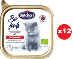 Butcher's BIO foods marhahús 12x85 g pástétom macskáknak
