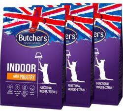 Butcher's Functional Cat Indoor baromfival 3x800 g