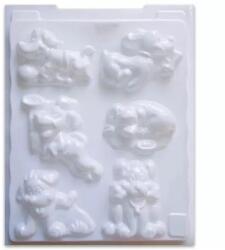 Cre Art Gipsz öntőforma kutyás mintával (FGAB0018) - jatekbolt