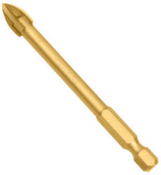 INGCO Tijă de burghiu pentru sticlă și gresie de 4 mm cu încleiere de bit (DBG1130401) Burghiu
