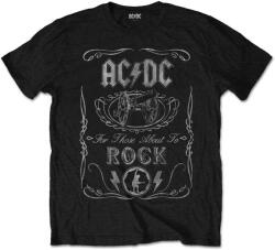 AC/DC Ing Cannon Swig Vintage Unisex Black L (ACDCTS49MB03)