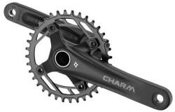 Prowheel Charm FD04-S-TT integrált tengelyes MTB hajtómű, 34T, 1x10-11s, 175 mm, középcsapággyal, fekete