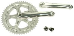 Prowheel A00E négyszögtengelyes kompakt országúti hajtómű, 34-50T, 2x8s, 170 mm, alumínium, ezüst - fekete