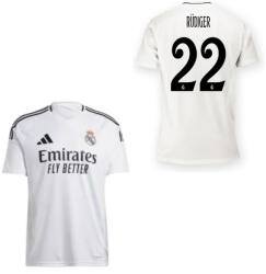 Adidas Real Madrid Mez Felső - Hazai Felnőtt 2024-25, RÜDIGER