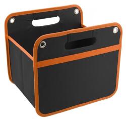 Compass Szervezőtáska 32 x 29 cm fekete/narancssárga (06604)