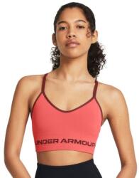 Under Armour Low Long varrásmentes sportmelltartó Pink - S