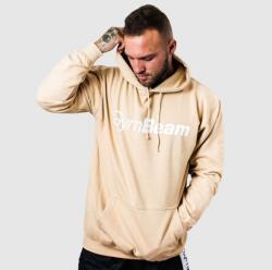 GymBeam PRO Hoodie pulóver Sand XL