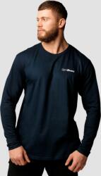 GymBeam Basic hosszú ujjú férfi póló Navy M