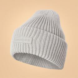 GymBeam BeastPink Téli sapka Beanie Ivory univerzális