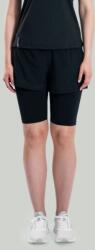 GymBeam STRIX ULTRA 2in1 női rövidnadrág Black L