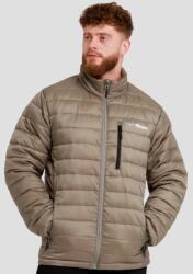 GymBeam Puffer férfi kabát Vetiver/Black M