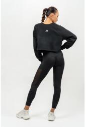 NEBBIA Crop Sweatshirt Gym Spirit Black S