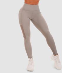 GymBeam Mesh Panel női leggings Grey XL