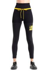 Labellamafia Women‘s leggings Fan Black L